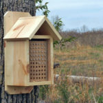wood-block-mason bee-house