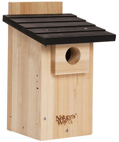 Nature's Way Cedar Bluebird House with Viewing Window